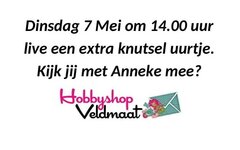 Knutseluurtje 7 Mei 2024 14:00 uur