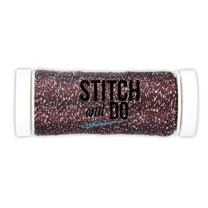 Stitch and Do Sparkles Embroidery Thread Burgundy