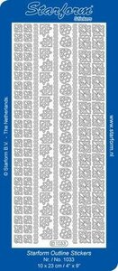 Starform Stickers Borders / Corners 2 - Gold