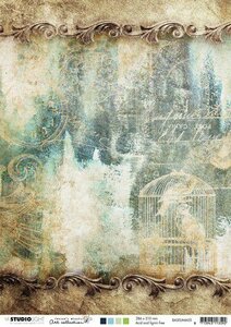 Studio Light Basis A4 Achtergrondpapier Jenine&lsquo;s Mindful nr 03