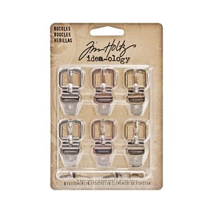 Idea-ology &bull; Tim Holtz buckles x6