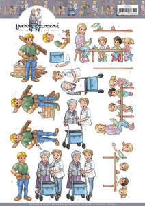 3D Knipvel - Yvonne Creations - Working