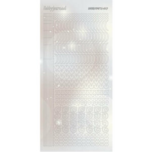 Hobbydots Sticker - Pearl - 17 Silver