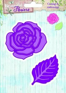 Studio Light Embossing Die Cut Stencil Beautiful Flowers nr 05