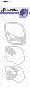Studio Light Embossing Die Cut Stencil Layered Favourites nr 148