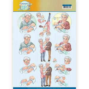 3D Knipvel - Yvonne Creations- Grandparents