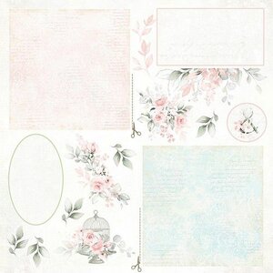 Craft&amp;You Dream Ceremony Sheet of elements to be cut out 12X12&nbsp; Nummer&nbsp;CP-DC09