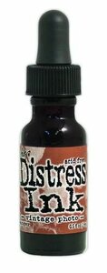 Ranger Distress Re- Inker 14 ml - vintage photo Tim Holtz