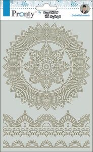 Pronty Chipboard mandala &amp; borders 2 By Jolanda A5 &nbsp;by Jolanda&nbsp;492.010.008