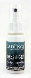 Cadence shake &amp; gilt liquid gilt spray Goud 25 ml