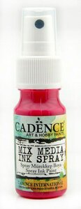 Cadence Mix Media Inkt spray Lichte fuchsia 25 ml