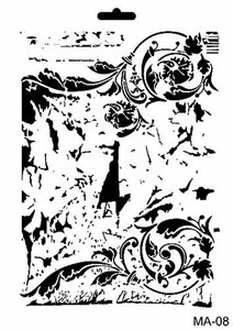 Cadence Mask Stencil MA - achtergrond ornament 