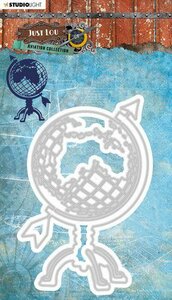 Studio Light Embossing Die Cut Stencil Just Lou Aviation coll. 13 STENCILJL13