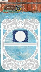 Studio Light Embossing Die Cut Stencil Just Lou Aviation coll. 16 