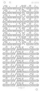 Beterschap  Sterkte  Welkom thuis platinum - Goud