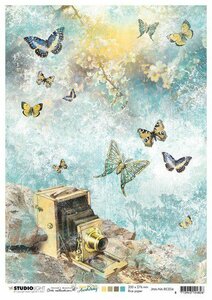 Studio Light Rice Paper Jenine&#039;s New Awakening nr.04 A4 