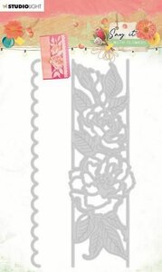 Studio Light Cutting &amp; Emb. Die Say it with flowers nr.401 