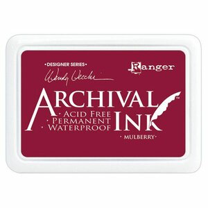 Ranger Archival Ink pad - Mulberry Wendy Vecchi