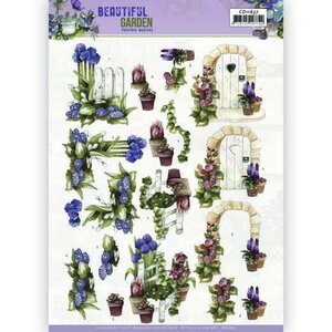 3D Cutting Sheet - Precious Marieke - Beautiful Garden - Allium