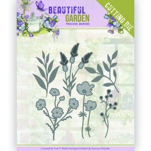 Dies - Precious Marieke - Beautiful Garden - Flower Bouquet