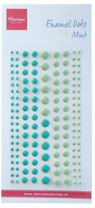 Marianne Design Decoration Enamal dots - Mint PL4519 