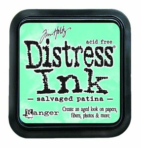 Ranger Distress Inks Pad - Salvaged Patina TIM72737 Tim Holtz