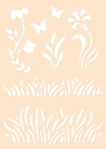 Joy! Crafts Polybesa stencil - Gras 6005/0013 A6