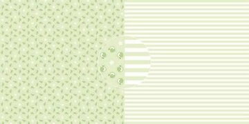 Dini Design Scrappapier 10 vl Appels - strepen 30,5x30,5cm #4017