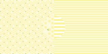 Dini Design Scrappapier 10 vl citroenen - strepen 30,5x30,5cm #4021