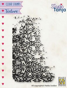 Nellies Choice Clearstamp - Texture - Franse lellies 