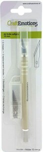 CraftEmotions Ontwerpmes 10mm soft 3 spare blades