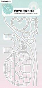 Studio Light Cutting Die Sweet Stories nr.154 SL-SS-CD154 130x270mm
