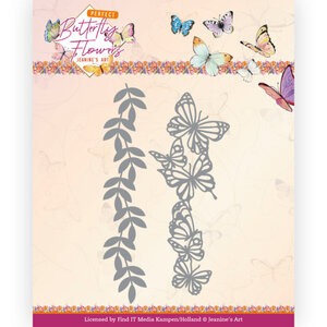 Dies - Jeanine&#039;s Art - Perfect Butterfly Flowers - Large Butterfly Edge