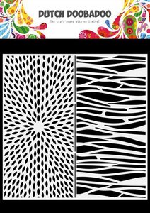 Dutch Doobadoo Mask Art Slimline Stripes 470.784.088 210x210mm