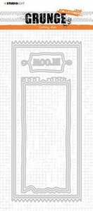Studio Light Cutting Die Grunge Collection nr.199 SL-GR-CD199 225x100mm