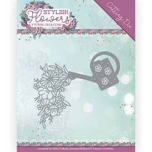 Dies - Yvonne Creations - Stylisch Flowers - Watering Can