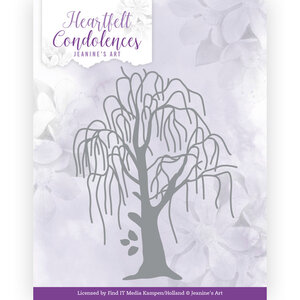 Dies - Amy Design - Jeanine&#039;s Art - Heartfelt Condolences - Weeping Willow