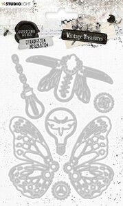 Studio Light Cutting Dies Vintage Treasures nr.264 SL-VT-CD264 103x142mm