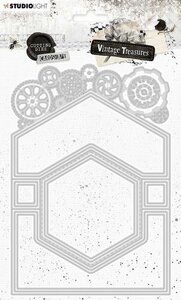 Studio Light Cutting Dies Vintage Treasures nr.265 SL-VT-CD265 140x203mm