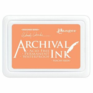 Ranger Archival Ink pad - Peachy Keen AID81852 Wendy Vecchi