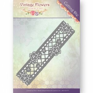 Dies - Jeanine&#039;s Art - Vintage Flowers - Floral Border