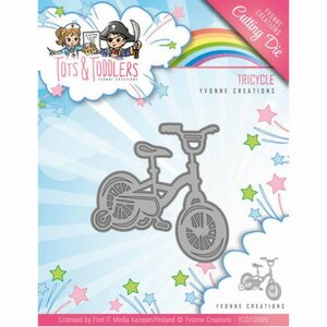 Die - Yvonne Creations - Tots and Toddlers - Tricycle