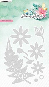 Studio Light Cutting Die Blooming Butterfly nr.483 SL-BB-CD483 98x139mm 