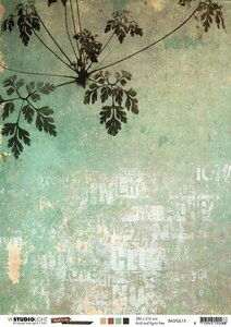 Studio Light Achtergrondpapier 170gr Butterfly Collection nr.15 A4 