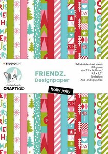 Studio Light Paperpad Friendz nr.57 CCL-FR-PP57 210x148mm