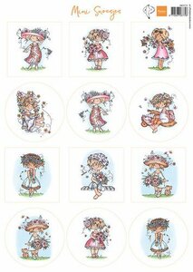 Marianne Design Knipvellen Hetty&lsquo;s Mini&lsquo;s - Summer Snoesjes HK1711 A4
