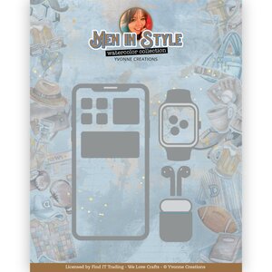 Dies - Yvonne Creations - Men in Style - Smart