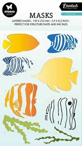 Studio Light Mask Essentials nr.198 SL-ES-MASK198 150x210mm