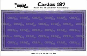 Crealies Cardzz Slimline G Gaatjes CLCZ187