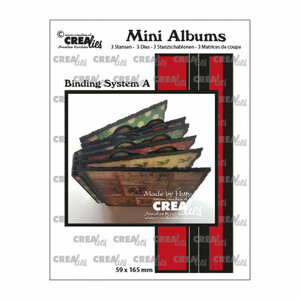 Crealies &bull; Mini album bindsysteem A
